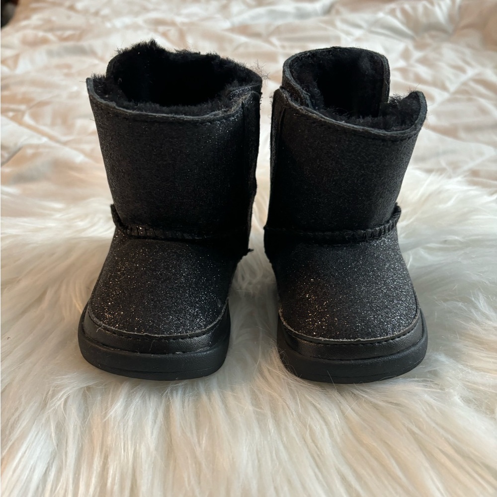 BLACK UGG SPARKLY TODDLER BOOTS